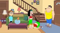 American Dad! – v.l.n.r.) Steve; Klaus; Hayley; Jeff; Stan