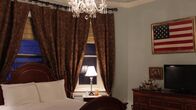 Hotel Impossible – A room in The Abacrombie Inn after renovation, as seen on Travel Channel's Hotel Impossible.