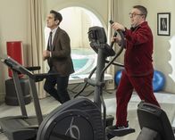 Modern Family – L-R: Phil Dunphy (Ty Burrell), Pepper Saltzman (Nathan Lane)