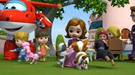 Super Wings – Maribelle, ihre Hundebabys und ihre Freunde bei der Teegesellschaft