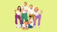 The Goldbergs – (v.li.): Erica Goldberg (Hayley Orrantia), Murray Goldberg (Jeff Garlin), Adam Goldberg (Sean Giambrone), Barry Goldberg (Troy Gentile), Pops (George Segal), Beverly Goldberg (Wendi McLendon-Covey).