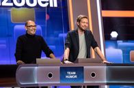 Quizduell - Olymp – Die Kandidaten des Teams "Humor": Die Komiker Bastian Bielendorfer (r.) und Hannes Ringlstetter (l.).