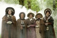 Cranford – Mrs Jamieson, (Barbara Flynn), Miss Matty Jenkins (Judi Dench), Mrs Forrester (Julia McKenzie), Miss Octavia Pole (Imelda Staunton) und Miss Tomkinson (Deborah Findlay)