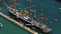 Lost Places – Die berühmte HMS Warrior war eines der ersten Schiffe mit eisernem Rumpf.