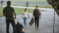 SEAL Team – L-R: Davis (Toni Trucks) , Jason Hayes (David Boreanaz)