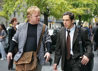 ... und dann kam Polly – Rat aus berufenem Mund, v.li.: Philip Seymour Hoffman als Sandy Lyle, Ben Stiller als Reuben Feffer