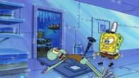 SpongeBob Schwammkopf – L-R: Squidward, SpongeBob