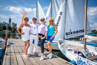 Lugners Loveboat - Mörtel sucht sein Seepferdchen – Nina Bruckner, Richard Lugner, Lydia Kelovitz, Sonja Schönanger