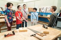 The Goldbergs – (v.li.) Joshua Carlon (Michael C. Levy), Sam Kindseth (David Sirota), Nate Hartley (Dan), Kenny Ridwan (Dave Kim), Sean Giambrone (Adam Goldberg).