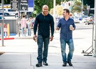 Navy CIS: L.A. – "A Diamond in the Rough" -- Pictured: LL COOL J (Special Agent Sam Hanna) and Chris O\'Donnell (Special Agent G. Callen). The NCIS team investigates the home invasion of Navy Captain Dean Hadlow (Christopher Goodman), who was entertaining his friend, General Omer Abidi (Ravi Kapoor) of Pakistan, when robbers successfully stole money, jewelry and highly classified information. Also, Deeks and Kensi interview candidates to manage the bar, on NCIS: LOS ANGELES, Sunday, Nov. 25 (9:30-10:30 PM, ET/9:00-10:00 PM, PT) on the CBS Television Network. Photo: Sonja Flemming/CBS Ã?