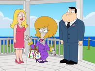 American Dad! – (v.l.n.r.) Francine Smith; Roger; Stan Smith