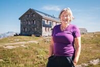 Hüttengeschichten – Claridenhütte: Hüttenwartin Angi Ruggiero