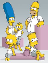 Die Simpsons – (21. Staffel) - Tag für Tag geraten die Simpsons in Situationen, die alles von ihnen oder ihrer Umgebung abfordert: Marge (hinten l.), Lisa (vorne l.), Homer (hinten r.), Maggie (hinten M.) und Bart (vorne r.) ...