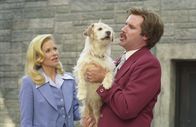 Anchorman - Die Legende von Ron Burgundy – Veronica (Christina Applegate) ist ziemlich erstaunt über Rons (Will Ferrell) Umgang mit Tieren.
