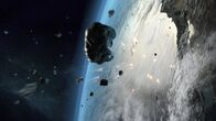 Unser Universum – Vor 65 Millionen Jahren glaubten Wissenschaftler, dass es ein Asteroid von der Größe Manhattans war, der die Dinosaurier auslöschte. Der National Geographic Channel zeigt in verblüffender Detailtreue, was passieren könnte, wenn ein Asteroid mit einem Durchmesser von sechs Meilen auf die Erde prallt und wie er einschlagen würde. (Bildnachweis