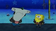 SpongeBob Schwammkopf – L-R: Sharkface, SpongeBob