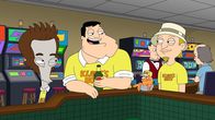 American Dad! – L-R: Roger, Stan, Klaus, Jeff