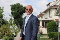 Hotel Impossible – Host Anthony Melchiorri smiles on the streets of Hershey, Pennsylvania,.