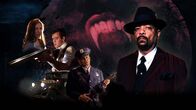 Blood Runners – L-R: Anna (Airen DeLaMater), Willie (Chris James Boylan), Jack Malone (Michael McFadden), Chesterfield (Ice-T)
