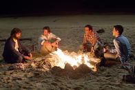 Hangover 2 – Noch ahnen (v.l.n.r.) Alan (Zach Galifianakis), Phil (Bradley Cooper), Stu (Ed Helms) und Doug (Justin Bartha) nicht, dass auch dieses Mal der Junggesellenabschied außer Kontrolle geraten wird ...