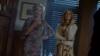 American Horror Story – L-R: Jessica Lange as Constance Langdon and Sarah Paulson as Billie Dean Howard.