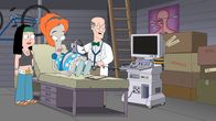 American Dad! – L-R: Hayley, Roger, Dr. Kalgary