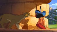 Yakari – Yakari hilft dem Puma Weiße Pfote.
