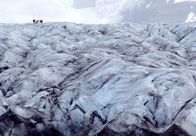 Reisewege – Island, Gletscherzunge des Vatnajökull.