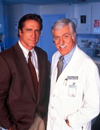 Diagnose: Mord – Steve Sloan (Barry Van Dyke, l.); Dr. Mark Sloan (Dick Van Dyke, r.)