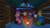 American Dad! – v.li.: Francine, Steve, Hayley, Stan, Jeff