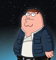 Family Guy – Peter erzählt die Star Wars Saga "Das Imperium schlägt zurück" à la Family Guy: Peter als Han Solo