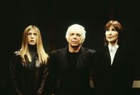 Friends – (v.l.n.r.) Rachel Green (Jennifer Aniston); Ralph Lauren; Kim (Joanna Gleason)