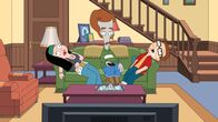 American Dad! – L-R: Hayley, Roger und Steve