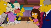 Die Simpsons – v.r.) gegeneinander zur Klassensprecherwahl antreten, werden aus den besten Freundinnen Konkurrentinnen ...