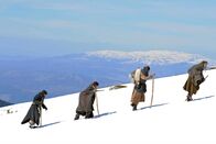The Way Back - Der lange Weg – Die Flucht aus dem sibirischen Gulag in die 4000 Meilen entfernte Mongolei führt die Männer durch Eis und Schnee.