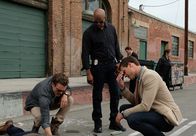Lethal Weapon – v.l.n.r.) Riggs (Clayne Crawford), Murtaugh (Damon Wayans) und Zach Bowman (Andrew Creer) ...