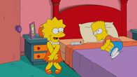 Die Simpsons – Lisa (l.); Bart (r.)