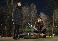 FBI: Special Crime Unit – (v.l.n.r.) Maggie Bell (Missy Peregrym); Rob McCann (Jason Nadal); Omar Adom 'OA' Zidan (Zeeko Zaki)
