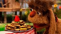 Unser Sandmännchen – Moppi freut sich auf den Schatz.