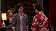iCarly – L-R: Sam Puckett (Jennette McCurdy), Billy Boots (Chase Austin), Gibby (Noah Munck)