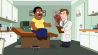 The Cleveland Show – Cleveland Brown (l.); Doctor Fist (r.)