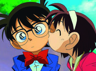 Detektiv Conan – Weil Ayumi (r.) oft in Gefahr gerät und Conan (l.) sie aber immer wieder rettet, ist sie in ihren Helden verliebt ...