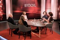 Stöckl. – Sophia Stolz, Wolfgang Böck, Barbara Stöckl, Richard Hemmer, Maya Hakvoort.