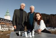 Tatort – v.li.: Franz Leitmayr (Udo Wachtveitl), Ivo Batic (Miroslav Nemec), Natalie Laurent (Roxane Duran).