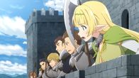 How Not to Summon a Demon Lord – Boris (2.v.r.) und Shera (r.)