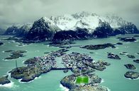 Unterwegs im hohen Norden – Die Lofoten – ihr Name bedeutet übersetzt „Luchsfuß” – sind eine Inselgruppe im Nordland vor der Küste Norwegens.