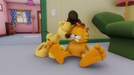 The Garfield Show – Durch einen Schlag auf den Kopf verliert Garfield sein Gedächtnis, was Nermal sofort ausnutzt.