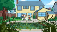 American Dad! – L-R: Stan, Roger, Francine, Hayley, Steve, Jeff