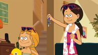 Power Sisters – Auf zum Aquapark! Marine und Wendy warten nur noch auf Papa.