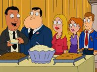 American Dad! – Stan (2.v.l.), Francine (m.)